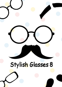お洒落なメガネ8