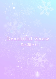 Beautiful Snow -wish star- 6 J
