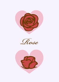 愛心玫瑰花