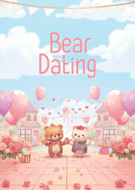 cute bear couple are dating