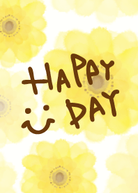 Yellow flower - smile6-