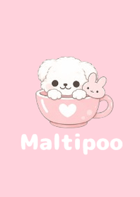 柔軟馬爾泰迪主題 Pink 03