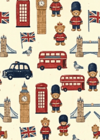 Cute London Bear Theme