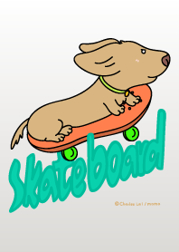 Dachshund X Skateboard
