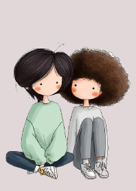 Green Sweater and Winter Sunlight.