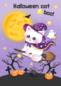 Halloween cat boo!