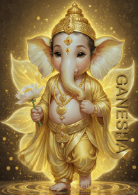 Yellow Ganesha -Rich & Rich Theme