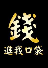 錢進我口袋(經典黑色)