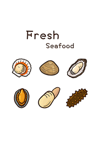 Interesting seafood(Pure white)