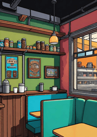 Cozy Coffee shop 70FFF3