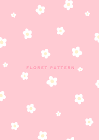 Floret Pattern  - 06-03 Pink Ver.i