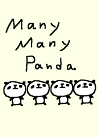いっぱーーいちびパンダ♪ cute panda