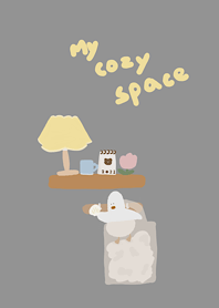 My cozy space ; gray