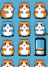 Banyak sekali hamster! 78