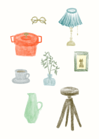 in the living room !