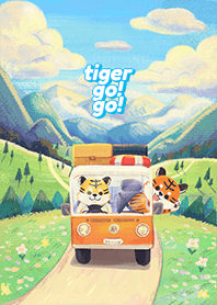 tiger go! go!  by myy