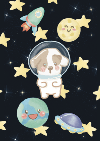 Little star & dog