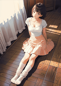 癒し~体操少女の休憩1.1
