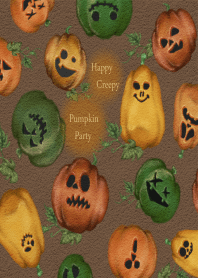 Happy Creepy Pumpkin Party Halloween2019
