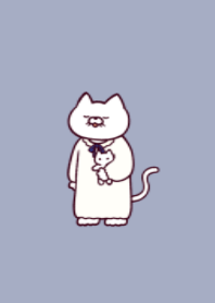 ネグリジェにゃん(くすみ07)