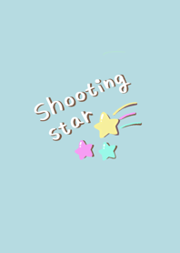 shooting stars simple and cute theme
