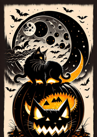 浮世絵万聖節猫 7a647c