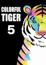 Tigre colorido 5