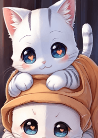 Q version cute cat 95900B