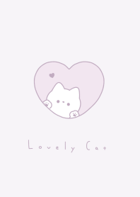 ねことハート / パープル