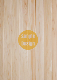 Wood Simple Design Orange ver.
