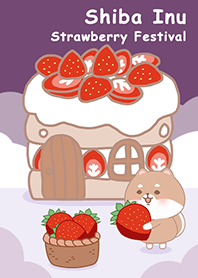 Shiba Inu/Strawberry Festival/purple2