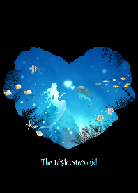 The Little Mermaid & Dolphin