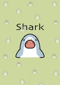 Yellow Green : Paku Paku Shark Theme