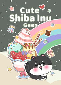 ไอศกรีม/คอสมอส/แบล็คชิบะอินุ/เขียว2