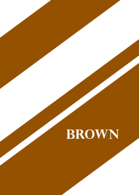 Simple Brown & White No.2