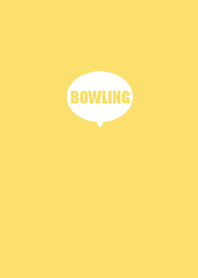 BOWLING yellow.