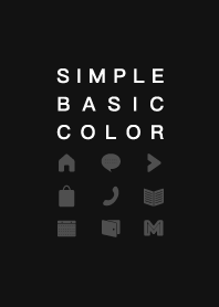 Basic colors  black