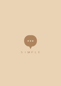 SIMPLE(beige brown)V.1363b