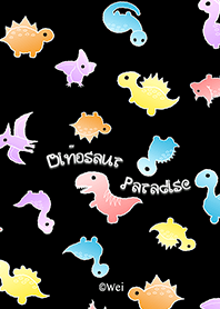 Dinosaur Paradise 08 Black