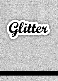 Glitter- Silver