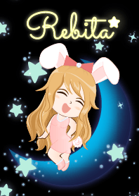 Rebita - Bunny girl on Blue Moon