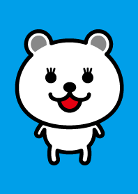 ゆるかわ白くま