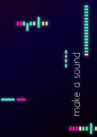 make a sound-light-