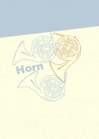 horn 3clr Powder blue