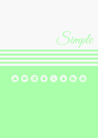 pastel mint simple theme