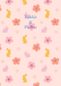 兔子與花朵