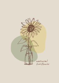 Natural sunflower