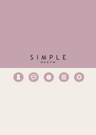 SIMPLE ICON-PINK- 11