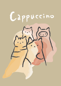 Cappuccino cat theme