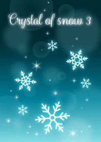 Crystal of snow3(emerald green)